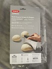 Oxo Softworks Multi-purpose Scraper   Chopper W stainless Steel Blade  Non-slip