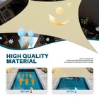 Coarbor 16x20 Sun Shade Sail Canopy Rectangular Heavy Duty Outdoor Cover