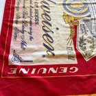 Vintage Budweiser Beach Towel Hilasal Beer Can Bottle Label Retro 89s 90s 