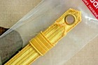 Us Army Gi Gold Embroidered Chin Strap For Officer O1-6 Combination Cap All Size