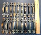 Lot Of 18 Vintage Amerock 157-1 Antique Brass Cabinet Drawer Handles Patina