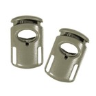 1 4 Inch Plastic Spring-loaded Ellipse Cord Lock - Pack Of 5  10  25  50  Or 100