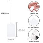 500pcs Price Tags With String Attached  White Clothing Tags For Business Sell   