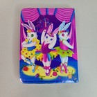 Vintage Lisa Frank Ballerina Bunnies Mini Snap Notepad