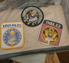 Us Army  us Air Force  great Seal Of United States Embroidered Patches Lot Of 3