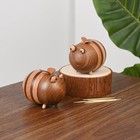 Bee Toothpick Holder Dispenser Cute Kitchen Gadget Gift