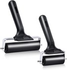 2pcs Hard Rubber Brayer Rollers  4 Inch And 2 2 Inch  For Printmaking  Ink Print