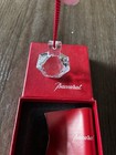 Nib Baccarat France Glass Diamond Crystal  christmas Ornament
