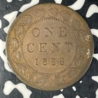 1888 Canada Large Cent Lot c6451 Old Cleaning