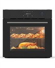24 Inch Single Wall Built-in Electric Oven 3000w 240v With 2 5 Cu Ft And 8 Modes