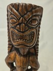 Vintage Treasure Craft Of Hawaii 1969 Tiki God Faux Wood   Ceramic No 173