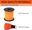 Arborist Throw Line Kit 14oz Throw Weight 164ft Polyester Rope Tree Limb Tool