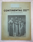 Continental Productions Records Catalogues Lot Of 2 Vtg 1970s Vinyl Catalogs