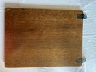 Vtg Antique Singer Treadle Table Top Flip Part With Hinges And Screws