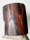 Antique Chinese Huanghuali Wood Brush Pot Holder