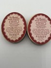 Set 2 Du Barry Face Powder Richard Hudnut Box Vintage Sealed Rose Beige