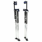 Drywall Stilts 48-64 Inch Aluminum Tool Stilt For Painting Painter Taping Black