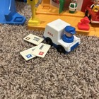 Vintage Fisher Price Little People Main Street Play Set W  Figures   Accessories