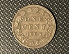 Canada 1886 One 1 Large Cent Queen Victoria