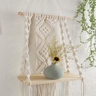 Macrame Cord 4mm 109 Yards Dark Coffee Cotton Rope Wall Plant Hanger Craft