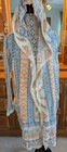 Johnny Was Biya Joshuay Medium Tan Hoodie Duster Cardigan Embroidered W flaw