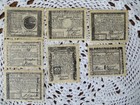 Reproduction Colonial   Revolutionary Currency Set  b  New 