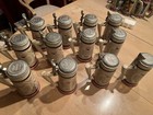 Bradford Museum 1993 Legends Of Baseball Beer Stein Complete Set Of 12 Coa