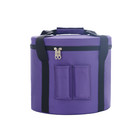 8 10 12 Inch Heavy Duty Purple Canvas Carry Case Bag For Crystal Singing Bowl