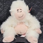 Russ Berrie And Co  Gordon The White Gorilla 10  Plush Stuffed Animal