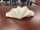 Genuine Ocean Giant Clam Shell 10    X 6 25      Possibly Tridacna Gigas  Beautiful 