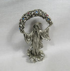Vintage The Celestial Wizard Pewter Figurine 3 1 4 Inches Tall Fantasy Sorcerer 