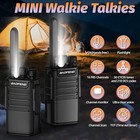 2 Pack Long Range Walkie Talkie 100 Mile Two Way Radio Charge Headset Waterproof