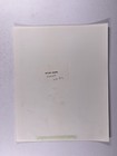 Bryan Adams Photograph Original Black And White Press Promotion October 1987