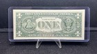 1977   1 One Dollar Bill Frn Note Offset Printing Back To Front Error Unc Z265