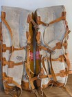 Daigneault   Roland D r Lg32 32 5 Vintage Leather Hockey Goalie Pads 