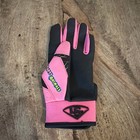 Louisville Slugger Party Animals Youth Batting Left Glove Hot Pink Black Small