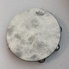 Remo Ta-5210-70 Fiberskyn Tambourine Quadura Black  10  Open Box