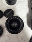 Lot Of 3 Assorted Camera Lens   Please See Pics For More Info   Tamron   Minolta