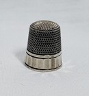 Vintage Simons Brothers Sterling Silver Sewing Thimble Size 8
