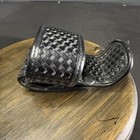 Bianchi Universal Radio Holder Model 7923 Size 1 Adjustable Basket Weave Leather