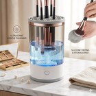 Electric Makeup Brush Cleaner Machine Automatic Washer Spinner Usb 3 5    9cm Ba