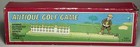 Vtg Schylling Repro Antique Golf Game Tin Toy Reproduction Spring Putter W Box
