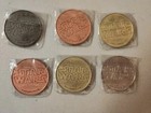 Star Wars Collectible Coins 2005 California Lottery  Set Of 6  full Set 