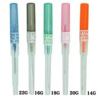 20 Sterile Body Art Piercing Catheters Needle Plastic Jewelry Insertion Sheath