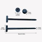 Nylon Universal Cable Tie Buckle  Heavy Duty Self-locking Nylon Zip Ties Holder   