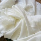 Off-white Polyester Lining Bulk Fabric By The Yard