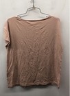 J  Jill Women s Rose Quartz Luxe Supima Cotton Modal Short-sleeve Tee Sz S Nwt