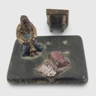 Antique Miniature Cold Painted Vienna Austrian Bronze Tailor Orientalist As Is