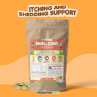 Skin And Coat Supplement For Dogs - Dog Allergy Chews Omega 3 Fish Oil For Dogs