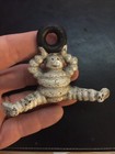 Michelin Man Cast Iron Tire Collector Paperweight Patina Goodyear Decor Gift 